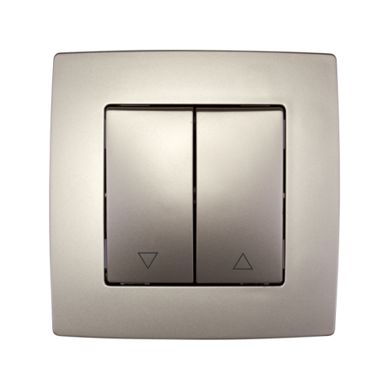 CITY CURTIAN CONTROL SWITCH CHAMPAGNE METALLIC