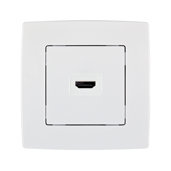 CITY PRIZA HDMI ALB METALIC CITY PRIZA HDMI ALB METALIC