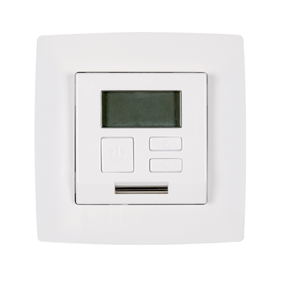 CITY TERMOSTAT ALB METALIC CITY TERMOSTAT ALB METALIC