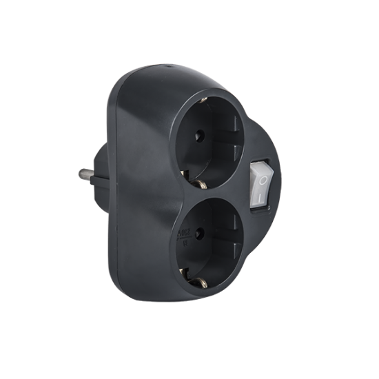 ADAPTOR DUBLU GRAFIT CU CHEIE ADAPTOR DUBLU GRAFIT CU CHEIE