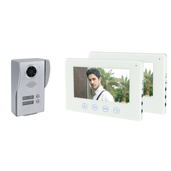 WIFI SMART VIDEO DOOR PHONE WITH TWO MONITORS WIFI SMART VIDEO DOOR PHONE WITH TWO MONITORS