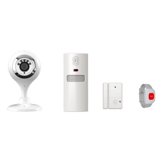 WIFI IP CAMERA WITH ALARM SYSTEM- KIT WIFI IP CAMERA WITH ALARM SYSTEM- KIT