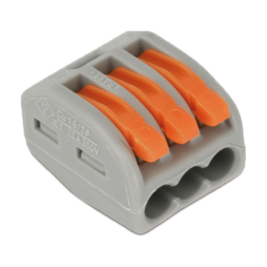 THREE CONDUCTOR TERMINAL BLOCK 4.00MM2