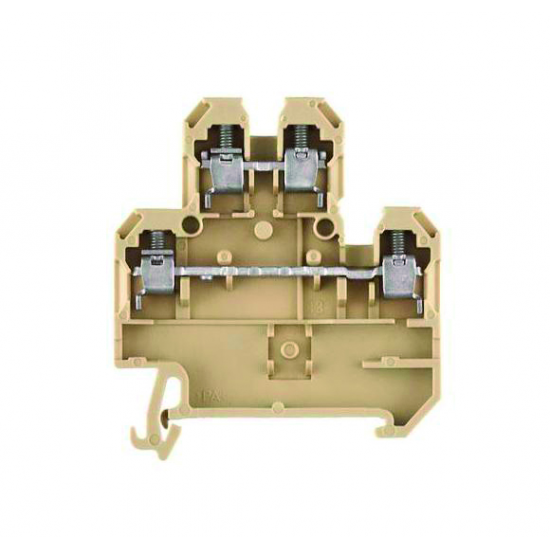 DDTB4/5N TERMINAL BLOCK DOUBLE DECK GREY