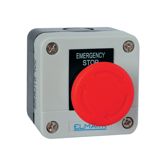 BUTON CU ARC DE REVENIRE B174 1NC IP44 ROSU BUTON CU ARC DE REVENIRE B174 1NC IP44 ROSU