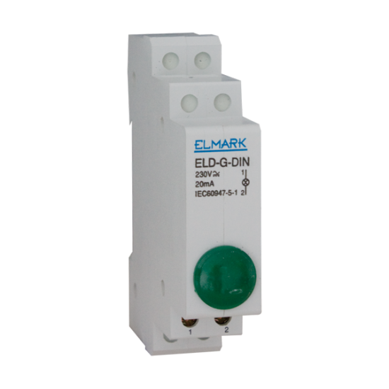 LAMPA ELD-Y-DIN 230V GALBEN LAMPA ELD-Y-DIN 230V GALBEN