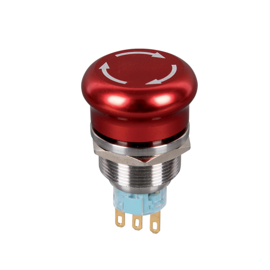 BUTTON MUSHROOM TYPE EL-2211T 1NO+1NC IP65 RED BUTTON MUSHROOM TYPE EL-2211T 1NO+1NC IP65 RED