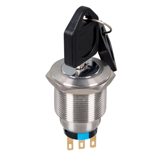 2-POSITION SWITCH+ ARREST EL-22Y2 NO+NC IP65 RED