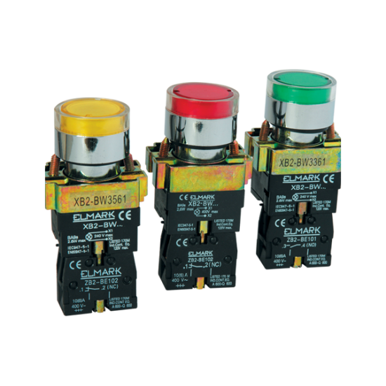 BUTON LAMPA BW 3671 230 ALBASTRU BUTON LAMPA BW 3671 230 ALBASTRU
