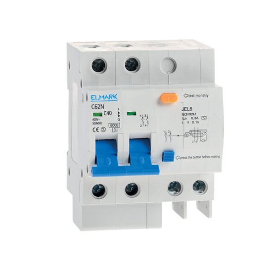 DIFERENTIAL JEL6 C10 2P 10A/30MA DIFERENTIAL JEL6 C10 2P 10A/30MA