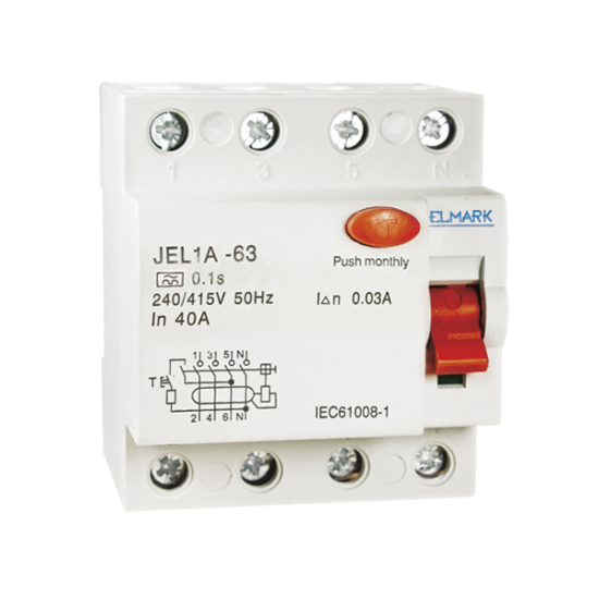 DIFERENTIAL JEL1A 4P 80A/100MA DIFERENTIAL JEL1A 4P 80A/100MA