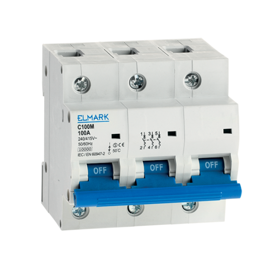 SIGURANTA C100M 3P 100A CURBA D