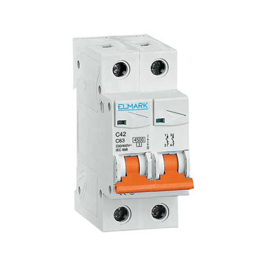 SIGURANTA C42N/63A 2P CURBA C