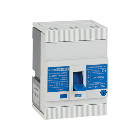 MCCB DS1 160/100+MX 400V MCCB DS1 160/100+MX 400V