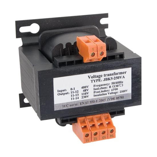 TRANSFORMATOR DE RETEAEVT5-1600VA 400V/48V-24V-12V TRANSFORMATOR DE RETEAEVT5-1600VA 400V/48V-24V-12V