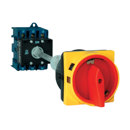 COMUTATOR CU CAME LW30-40 40A 3P CU PRELUNGIRE SI BLOCARE, 2 POZITII COMUTATOR CU CAME LW30-40 40A 3P CU PRELUNGIRE SI BLOCARE, 2 POZITII