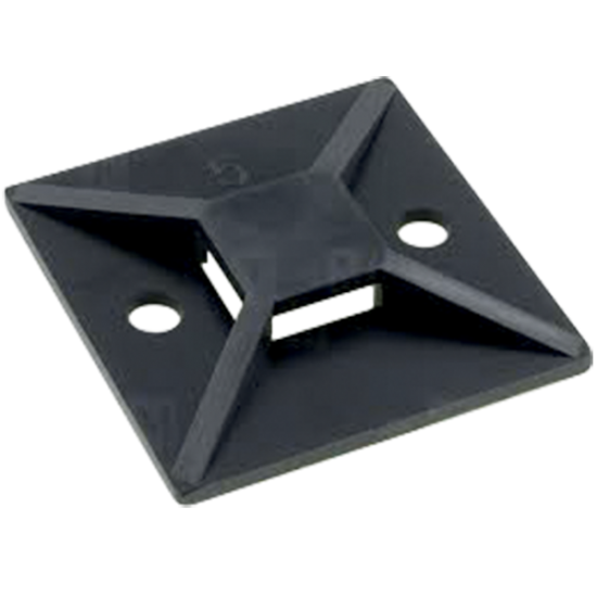 SUPORT CU ADEZIV PENTRU BRIDE MT-30 (100BUC) NEGRU SUPORT CU ADEZIV PENTRU BRIDE MT-30 (100BUC) NEGRU