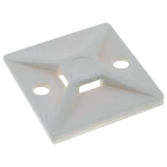 SUPORT CU ADEZIV PENTRU BRIDE MT-25 (100BUC) ALB SUPORT CU ADEZIV PENTRU BRIDE MT-25 (100BUC) ALB