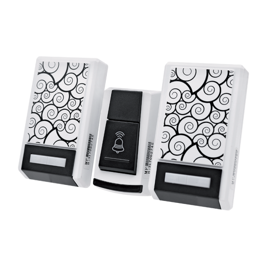 SONERIE WIRELESS 5015 2 RECEPTOARE /1BUTON   AC 36 MELODII