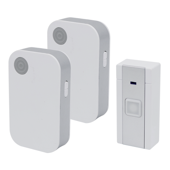 WIRELESS DOORBELL 5023/2 DC 36 MELODIES 2RECEIVERS WIRELESS DOORBELL 5023/2 DC 36 MELODIES 2RECEIVERS