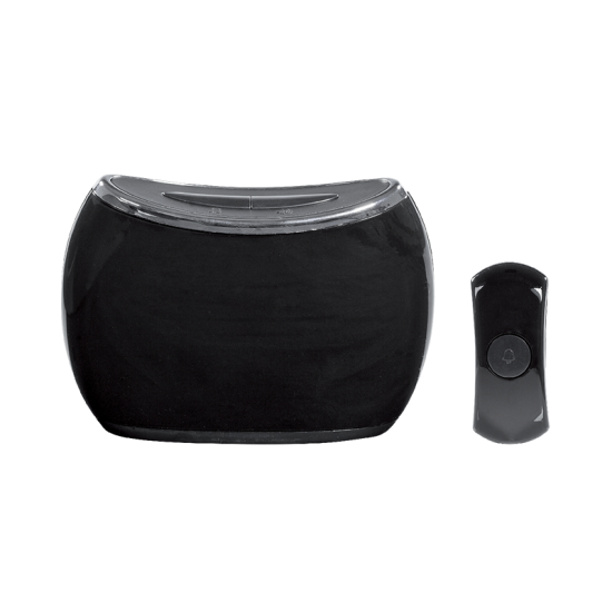 WIRELESS DOORBELL 5025BL DC 36 MELODIES BLACK