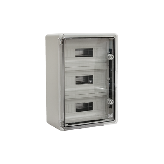 CUTIE DISTRIBUTIE ABS IP65 PP3116 CU USA TRANSPARENTA-45 MODULE CUTIE DISTRIBUTIE ABS IP65 PP3116 CU USA TRANSPARENTA-45 MODULE