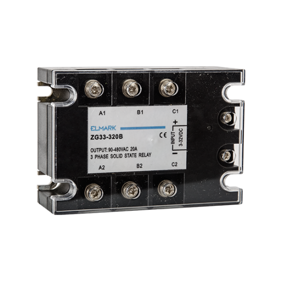 RELEU INDUSTRIAL ZG33-3-25B 400VAC 25A 3P RELEU INDUSTRIAL ZG33-3-25B 400VAC 25A 3P