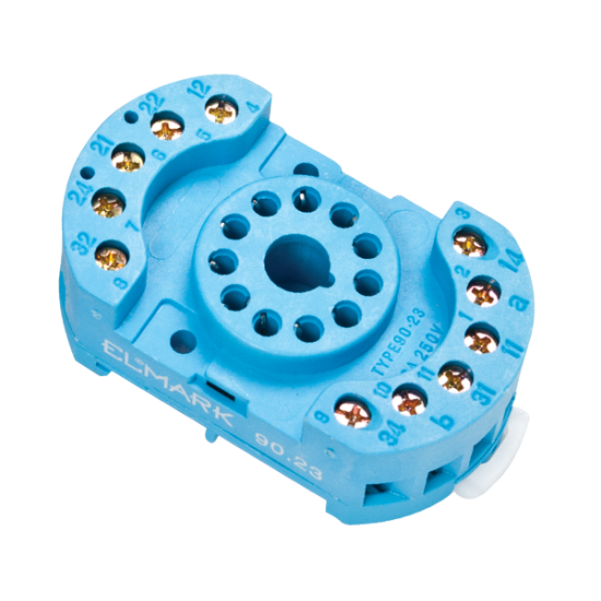 SOCLU PENTRU RELEU INDUSTRIAL 60.2 AC SOCLU PENTRU RELEU INDUSTRIAL 60.2 AC
