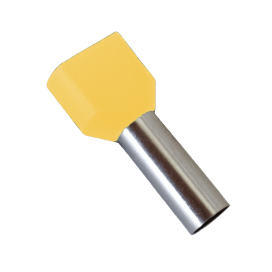 PINI DUBLI TERMINALI IZOLAŢI TЕ16-14/ALB LĂPTOS (100 buc. pe pachet) PINI DUBLI TERMINALI IZOLAŢI TЕ16-14/ALB LĂPTOS (100 buc. pe pachet)