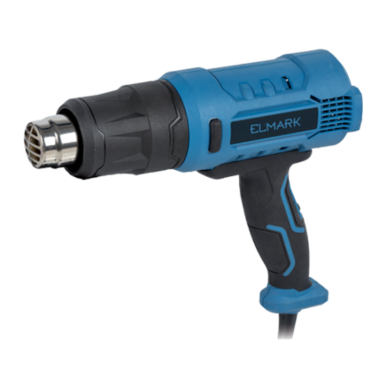 PROFESSIONAL CORDED HEAT GUN EL-HG3 1800W PROFESSIONAL CORDED HEAT GUN EL-HG3 1800W