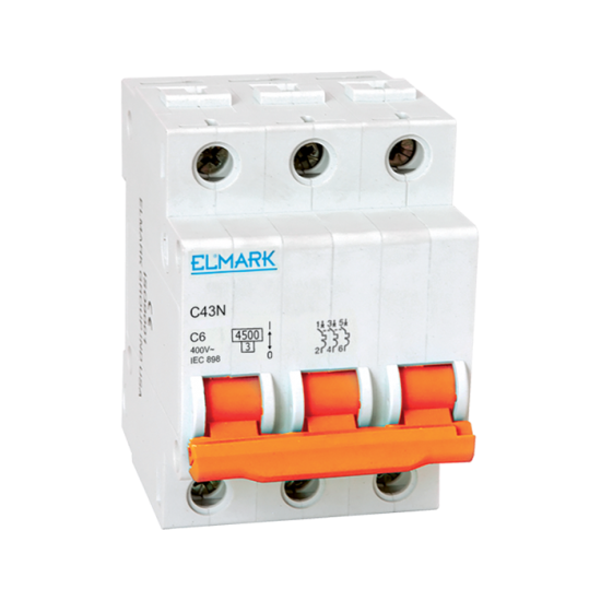  SIGURANTA4.5kA 10A  3P CURBA C 