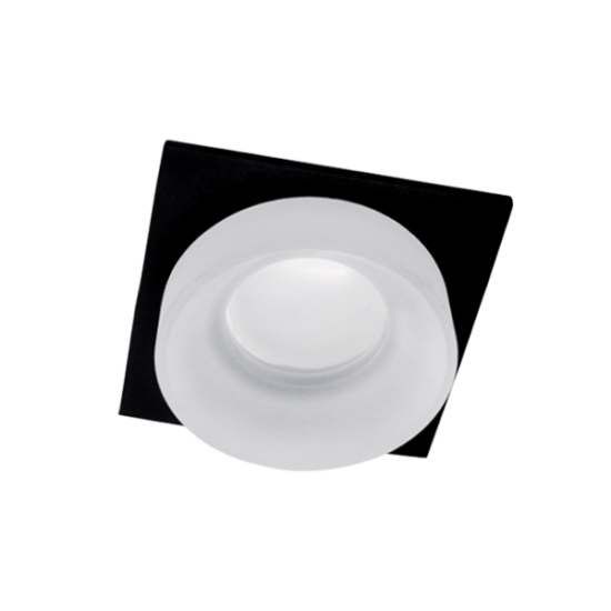 SA-045/1 SINGLE DOWNLIGHT SQUARE BLACK/WHITE SA-045/1 SINGLE DOWNLIGHT SQUARE BLACK/WHITE
