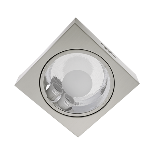 SPOT LED GL214 + 2XBECURI LED 9W 2700K SATIN NICKEL SPOT LED GL214 + 2XBECURI LED 9W 2700K SATIN NICKEL