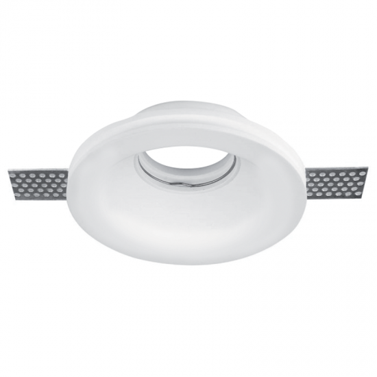 SPOT ROTUND GHIPS GU10 D100X40 ALB SPOT ROTUND GHIPS GU10 D100X40 ALB