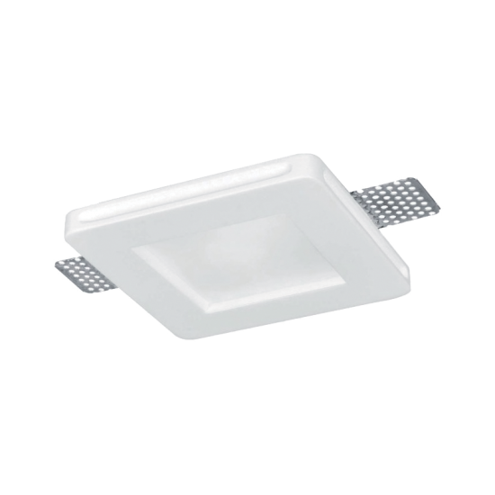 SPOT PATRAT GHIPS DISPERSOR GU10 ALB SPOT PATRAT GHIPS DISPERSOR GU10 ALB