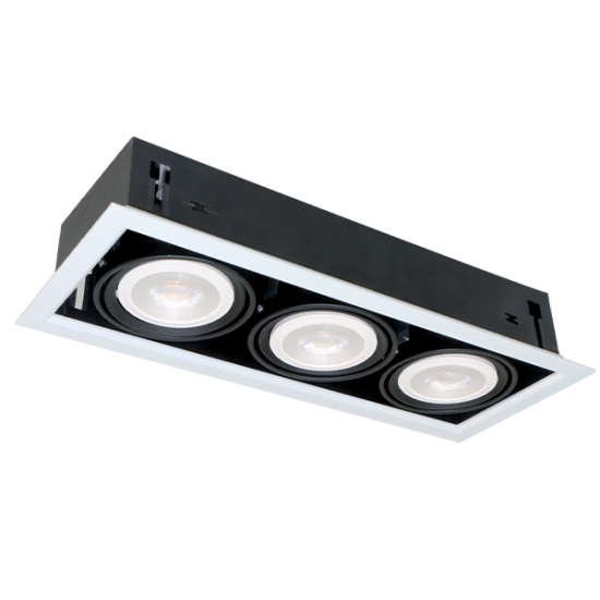 PROIECTOR CU LED QUAD312 12W 3XE27 4000K ALB PROIECTOR CU LED QUAD312 12W 3XE27 4000K ALB