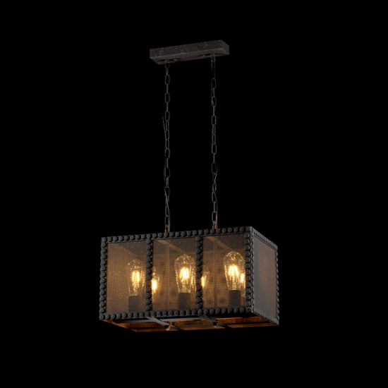 CANDELABRU CARTER 6XE27 NEGRU 300X480mm CANDELABRU CARTER 6XE27 NEGRU 300X480mm