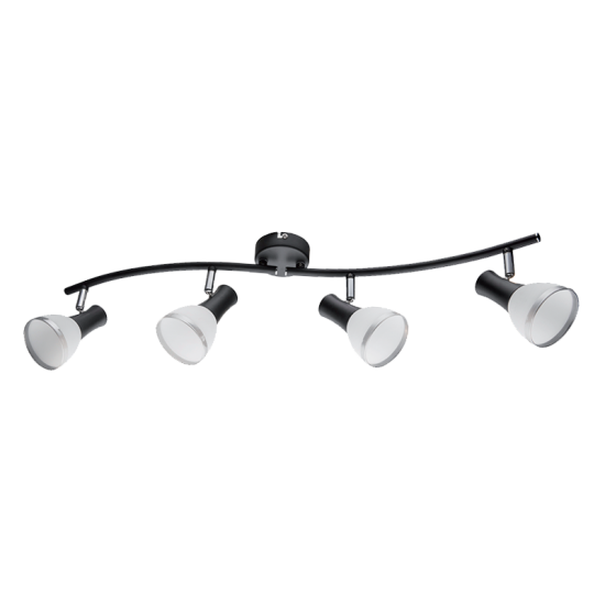 EDDY SPOT 4XE14 NEGRU EDDY SPOT 4XE14 NEGRU