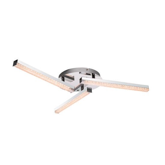 LUSTRA CU LEDURI 3 BRATE x4W/ 3200K/ 960lm FAYE LUSTRA CU LEDURI 3 BRATE x4W/ 3200K/ 960lm FAYE