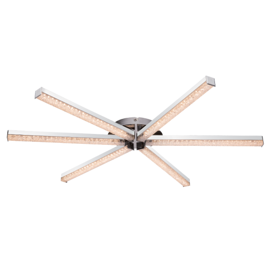 LUSTRA CU LEDURI 6 BRATE x4W/ 3200K/ 1920lm FAYE LUSTRA CU LEDURI 6 BRATE x4W/ 3200K/ 1920lm FAYE