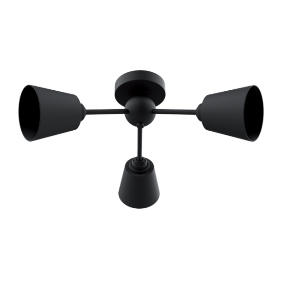 JUDY CEILING LAMP 3xE27 BLACK JUDY CEILING LAMP 3xE27 BLACK