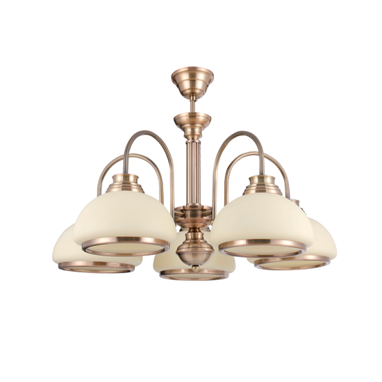 CANDELABRU KRISTA 5XE27 CUPRU AURIU CANDELABRU KRISTA 5XE27 CUPRU AURIU
