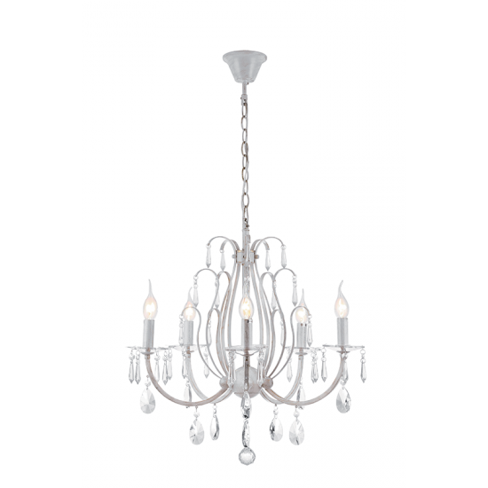 CANDELABRU LAURA 5XE14 D650XH680mm CANDELABRU LAURA 5XE14 D650XH680mm