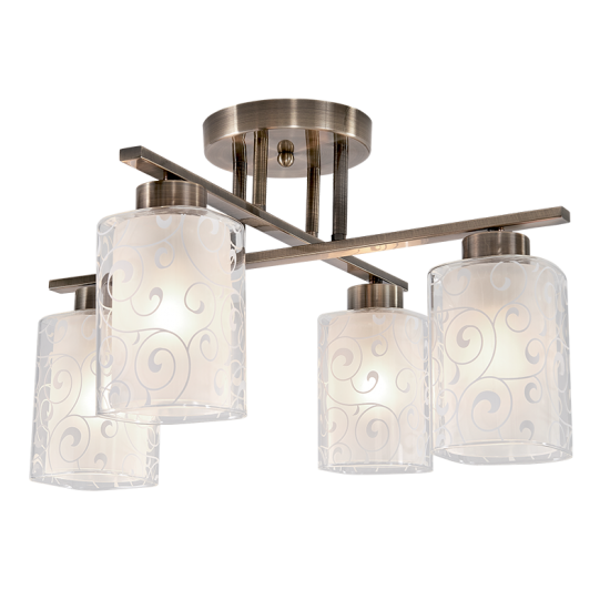 CANDELABRU LEXI  4XE27 AURIU ANTIC