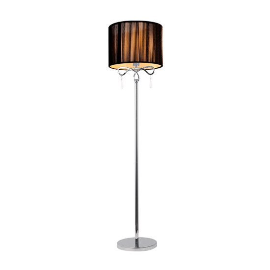 LAMPADAR LILLY 1XE27 CROM D400XH1585mm LAMPADAR LILLY 1XE27 CROM D400XH1585mm