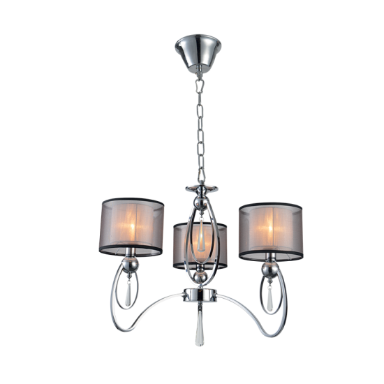 CANDELABRU MERY 3XE27 CROM D600X480mm CANDELABRU MERY 3XE27 CROM D600X480mm