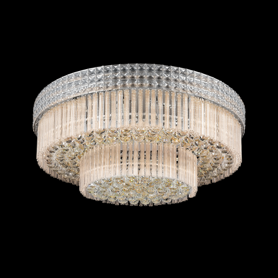 PLAFONIERĂ MISHELLE 8XE14 CROM D600XH340mm PLAFONIERĂ MISHELLE 8XE14 CROM D600XH340mm
