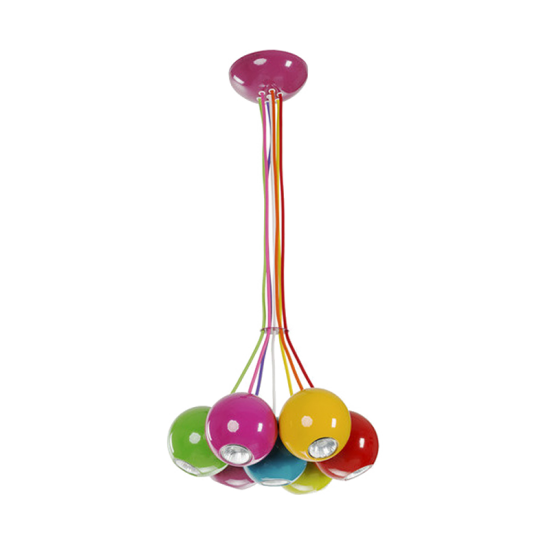 TINY CANDELABRU 7xGU10 MULTICULOARE TINY CANDELABRU 7xGU10 MULTICULOARE