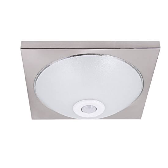 8120 SENSOR CEILING FIXTURE 2XE27 300MM/300MM MAT ХРОМ 8120 SENSOR CEILING FIXTURE 2XE27 300MM/300MM MAT ХРОМ