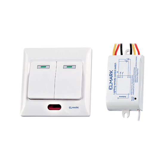 INTRERUPATOR TELECOMANDA RF DOUA CANALE INTRERUPATOR TELECOMANDA RF DOUA CANALE